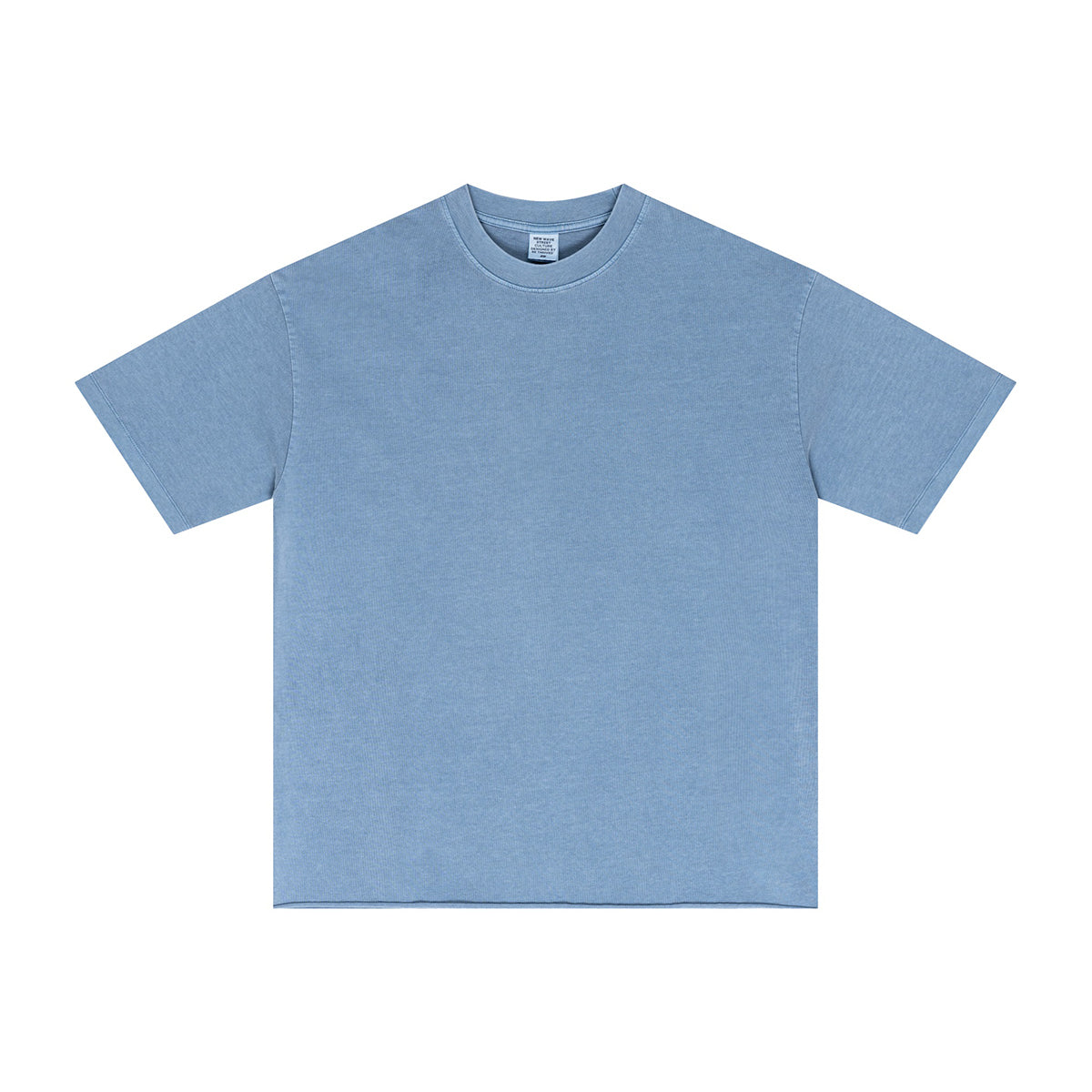 Heavyweight Washed Raw Edge Tee 8oz