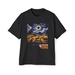 Total Solar Eclipse Texas Farm Graphic Tee-INNBLAC Fashion Apparel