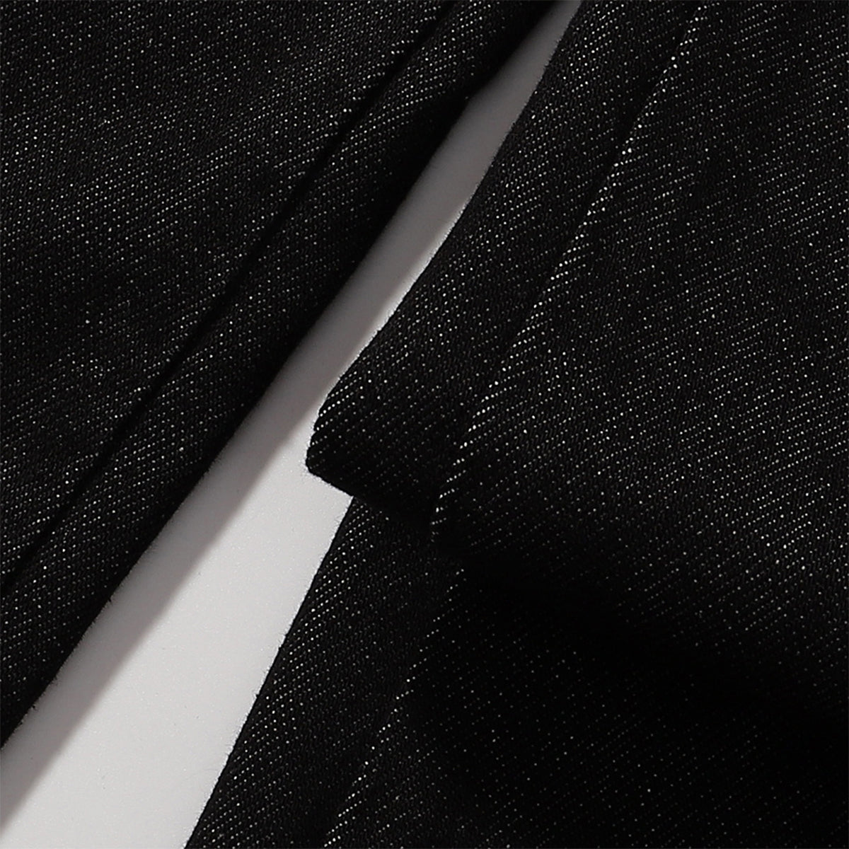 Contrast Stitching Detail Wide Leg Denim Pants