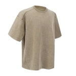 Washed Distressed Air Mamba Cotton Short Sleeve