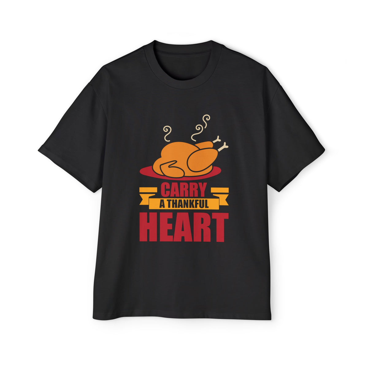Thankful Quote Graphic Tee-INNBLAC Fashion Apparel