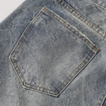 Vintage Wide Leg Distressed Relaxed Jeans