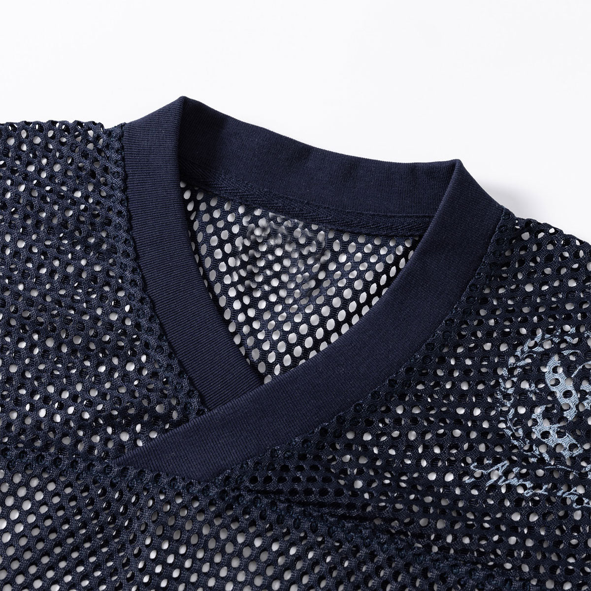 Retro Mesh Cropped Football Jersey Number 18