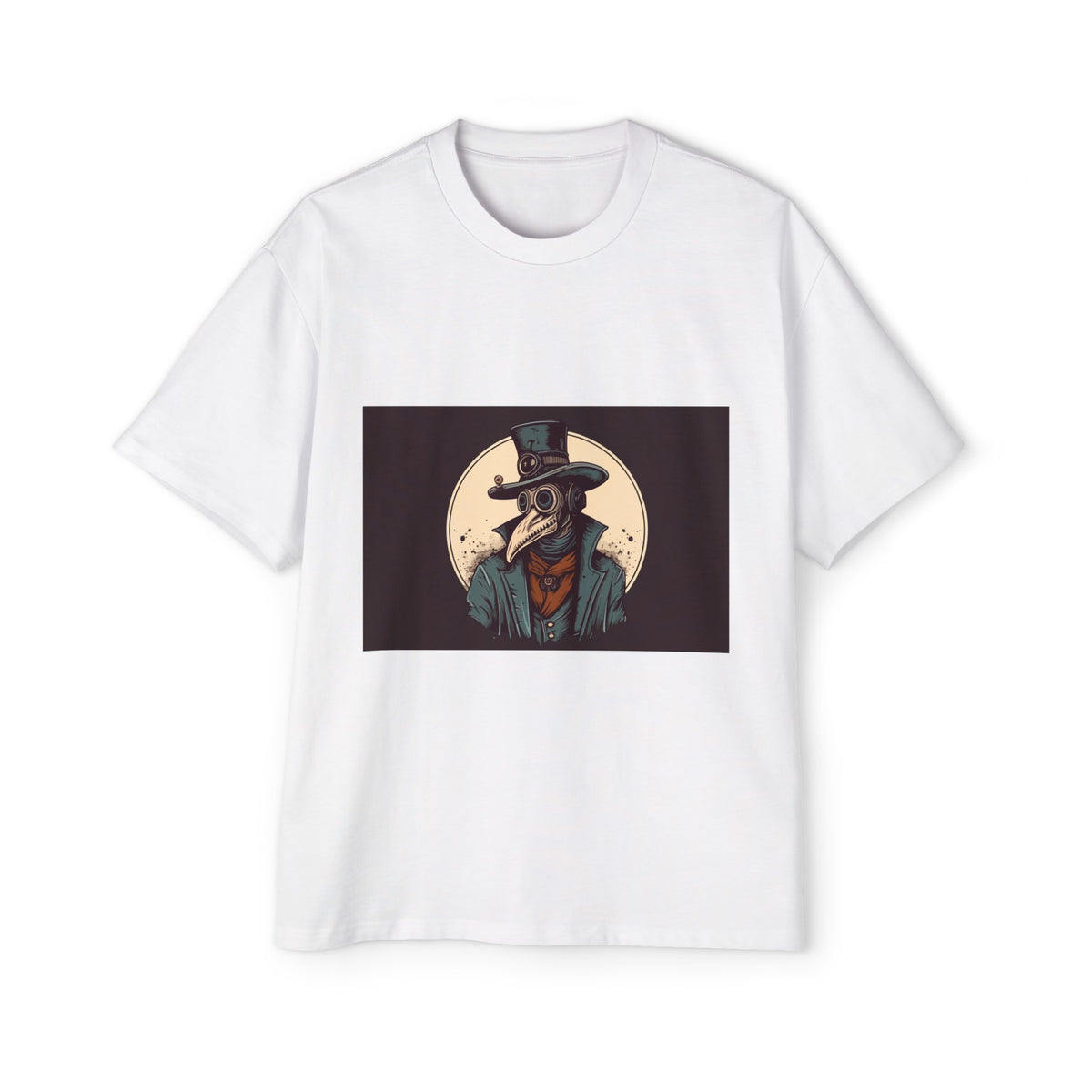 Steampunk Plague Doctor Vintage Graphic Tee-INNBLAC Fashion Apparel