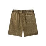 Vintage Washed Relaxed Fit Casual Sweat Shorts