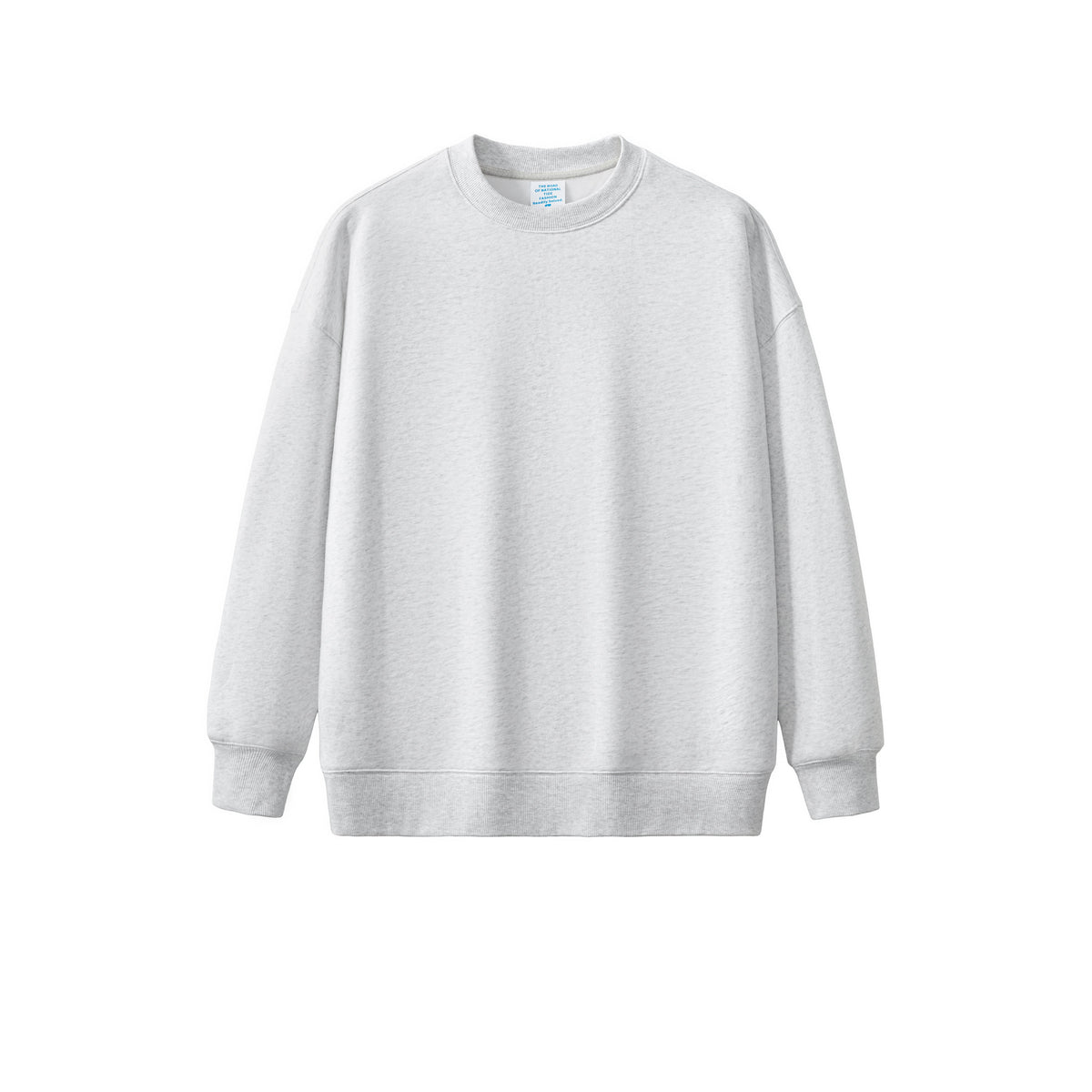 Oversized Stone Wash Fleece Sweatshirt
