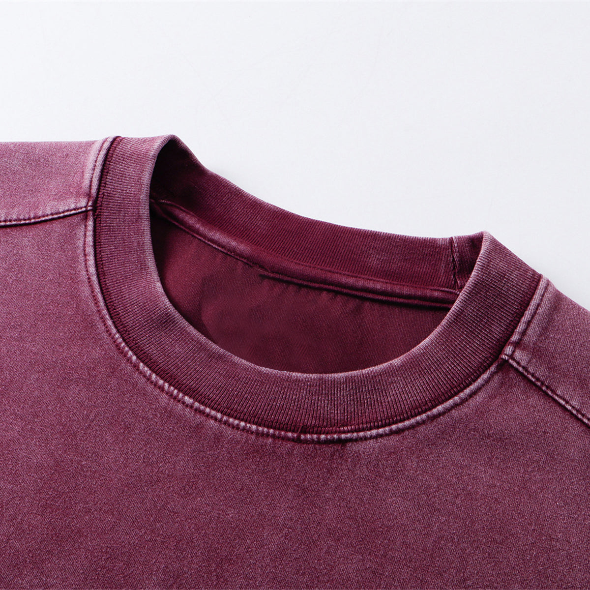 Washed Distressed Air Mamba Cotton Short Sleeve