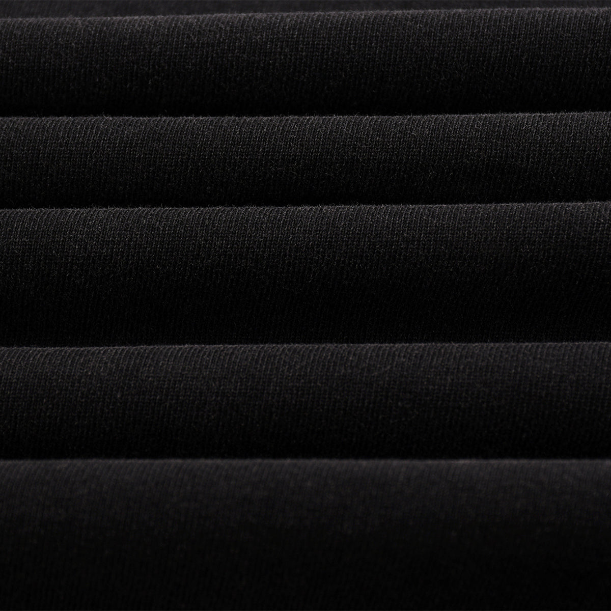 Black Washed Cotton Ripped Boxy Tee 270gsm