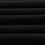 Black Washed Cotton Ripped Boxy Tee 270gsm