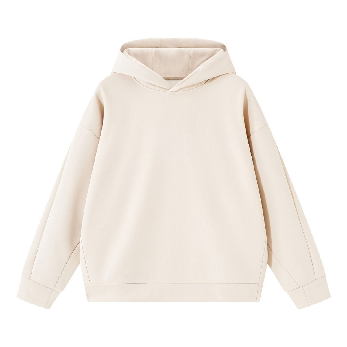 Heavyweight Fleece‑Lined Tailored Seamed Hoodie