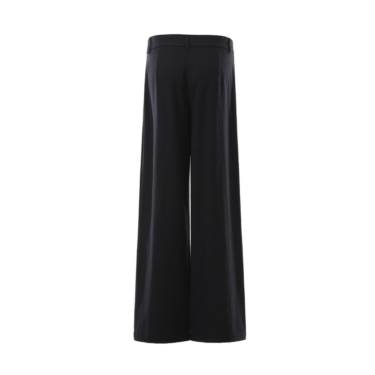 Old Money Cotton Linen Wide Leg Trousers