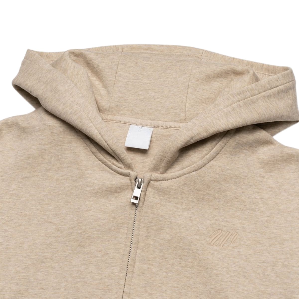 Embroidered Quiet Luxury Old Money Zip‑Up Hoodie