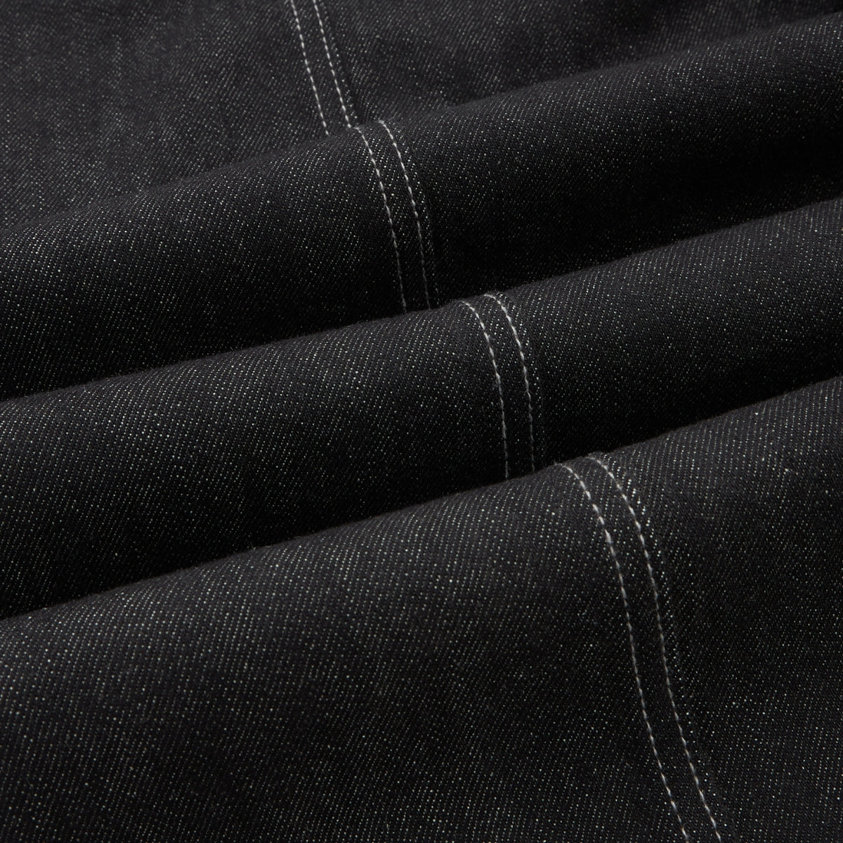 Vintage Washed Paneled Barrel-Leg Baggy Jeans