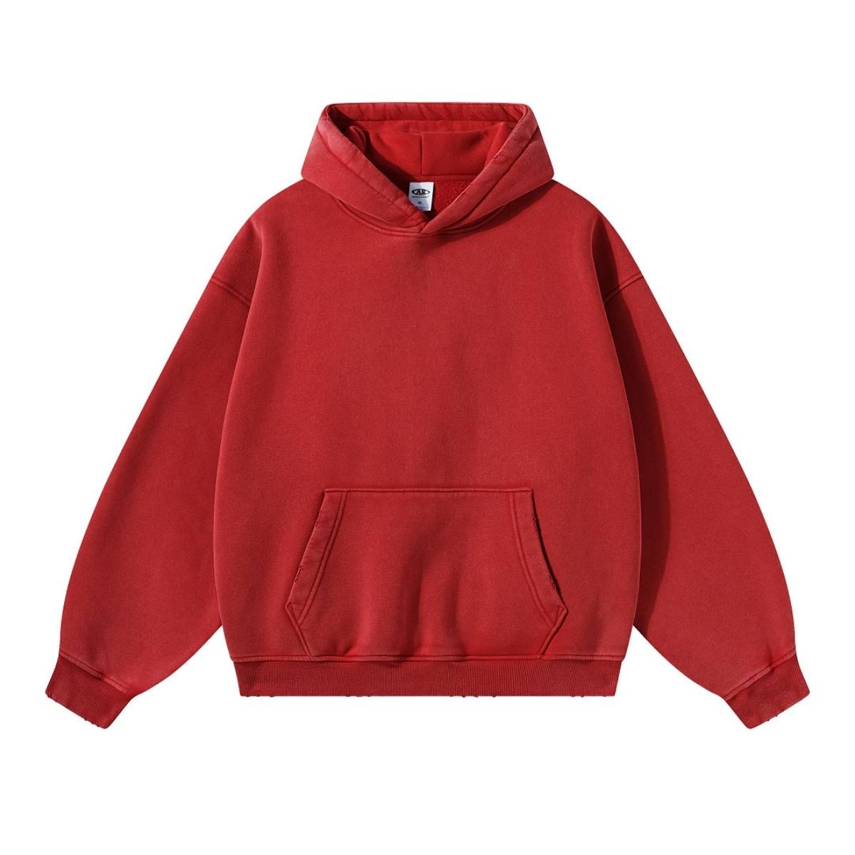 Sudadera con capucha de felpa de novio de gran tamaño