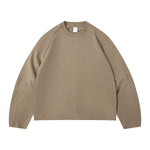 Curved Sleeve Modal French Terry Long Sleeve Tee