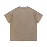 340G Vintage Wash Waffle Knit Relaxed Fit T-Shirt