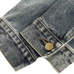 Stand-up Collar American Vintage Denim Jacket