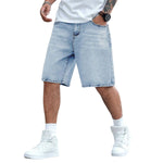 Bermudas vaqueras con salpicaduras de pintura