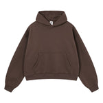 Sudadera con capucha de felpa de novio de gran tamaño