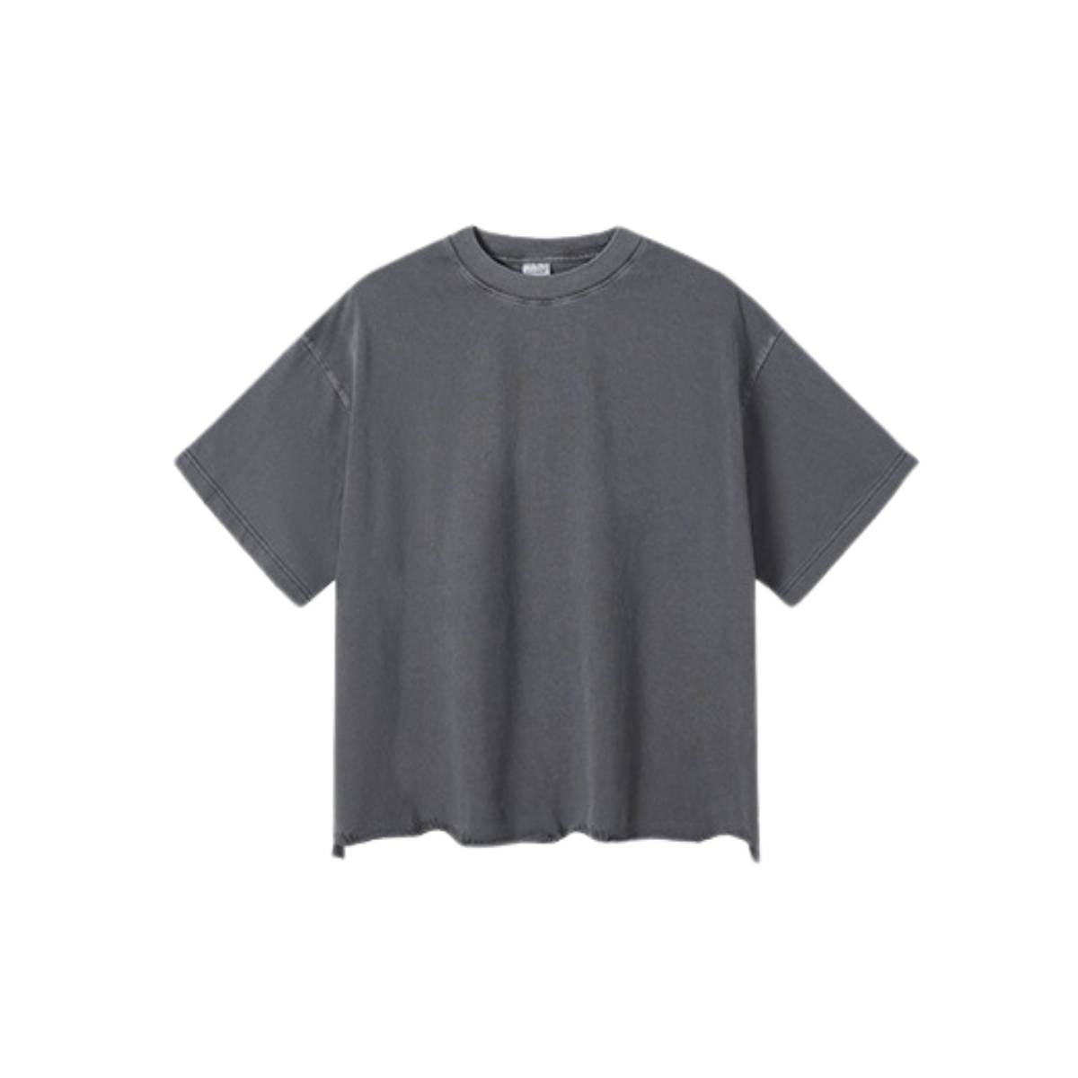 Camiseta desteñida con lavado a la piedra de 7.5 oz
