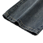 Vintage Washed Relaxed Straight Leg Jeans