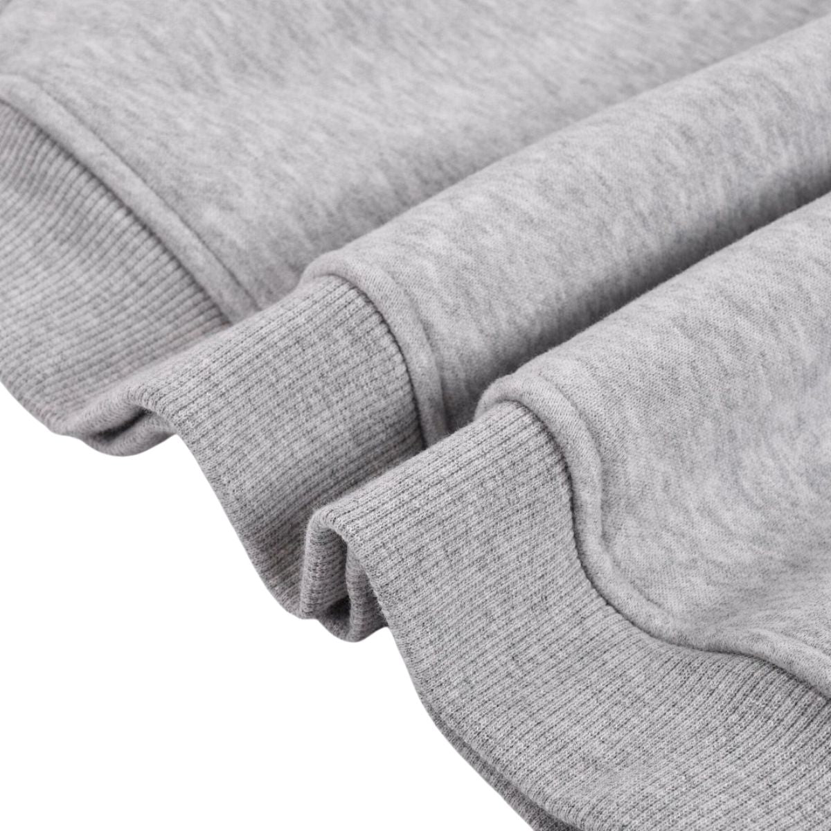 Snow Wash Broken-Seam Color Contrast Webbing Fleece Hoodie