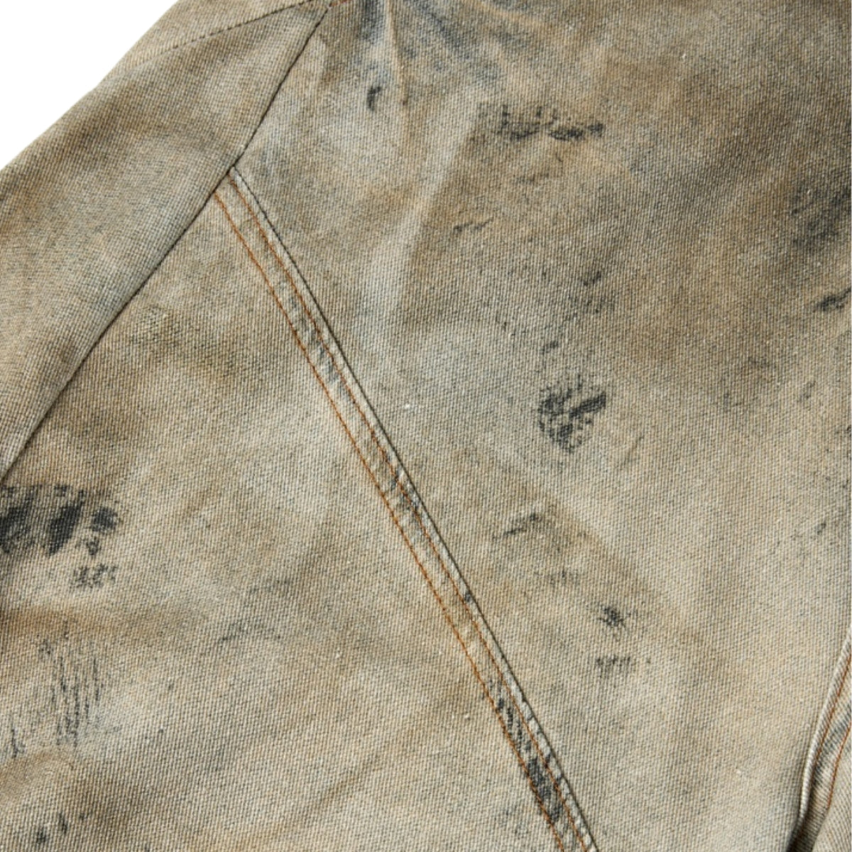Bermudas con bordado lavado vintage
