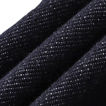 Unisex Textured Silhouette Slim Fit Workwear Denim Jacket