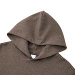 Quiet Luxury Melange Drop Shoulder Oversized Hoodie