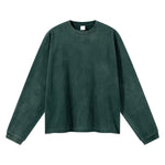 Heavyweight Vintage Brushed Washed Long Sleeve Tee