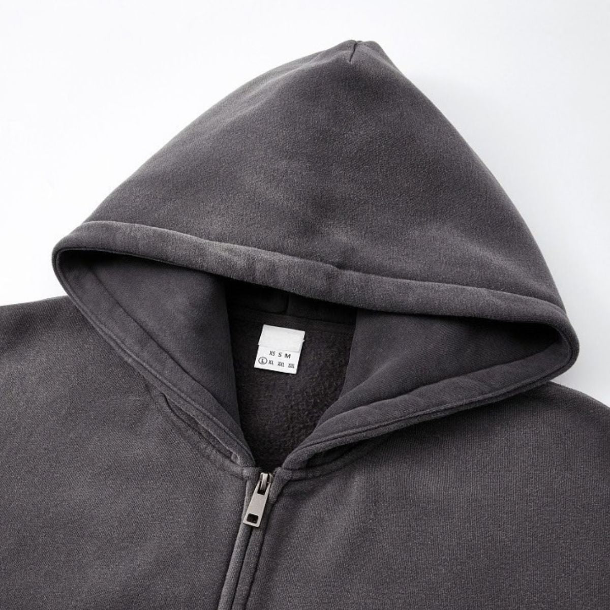 Monkey Wash Fleece Lined Full Zip Hoodie