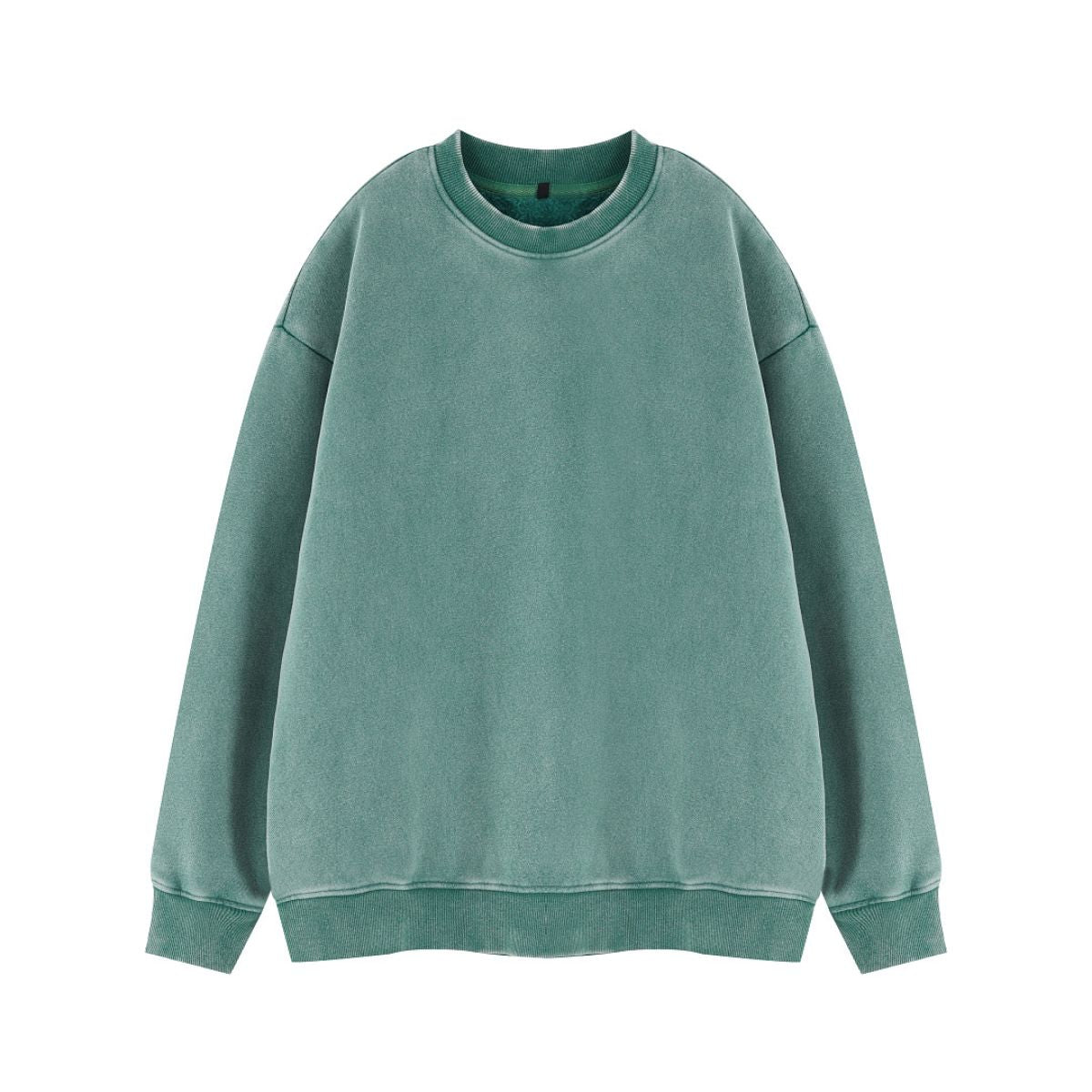 Heavyweight Fleece Washed Vintage Crew Neck Sweatshirt