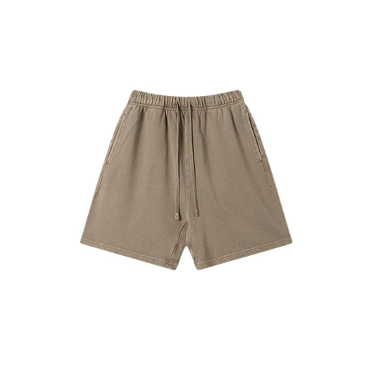 Vintage Fade Oversized Cotton Shorts