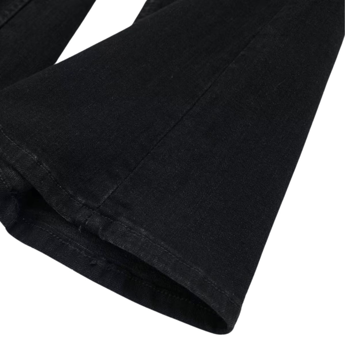 Risen Women's Mid-Rise Washed Flare Jeans