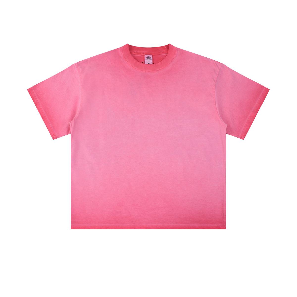 Camiseta desteñida con lavado a la piedra de 7.5 oz