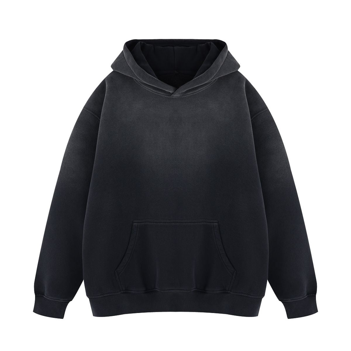 Heavyweight Expo Fleece Spray Monkey‑Wash Hoodie