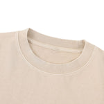 Snowflake Washed Boxy Cropped Cotton Tee 2026