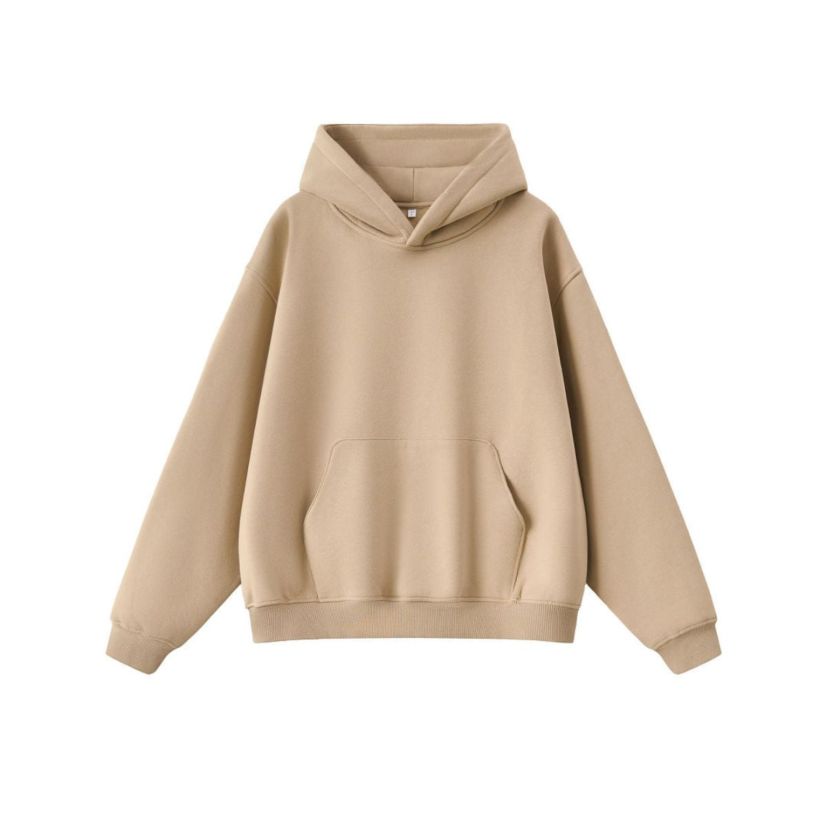 Old‑Money Boxy Heavyweight Fleece‑Lined Hoodie