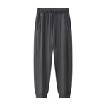 French Terry Drawstring Street Jogger Ribbed Cuff Pants