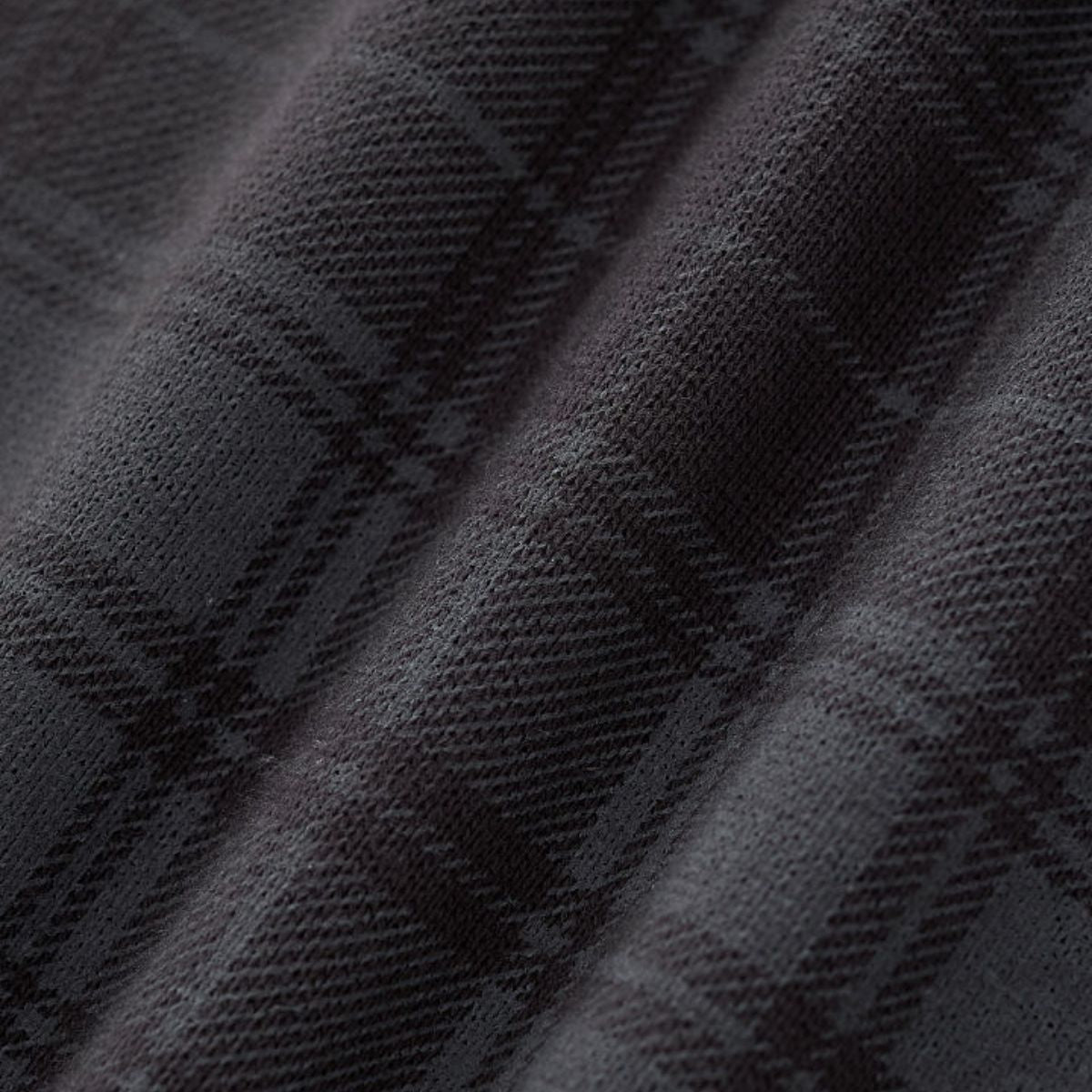 Plaid Straight Wide‑Leg Drapey Casual Pants