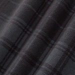 Plaid Straight Wide‑Leg Drapey Casual Pants