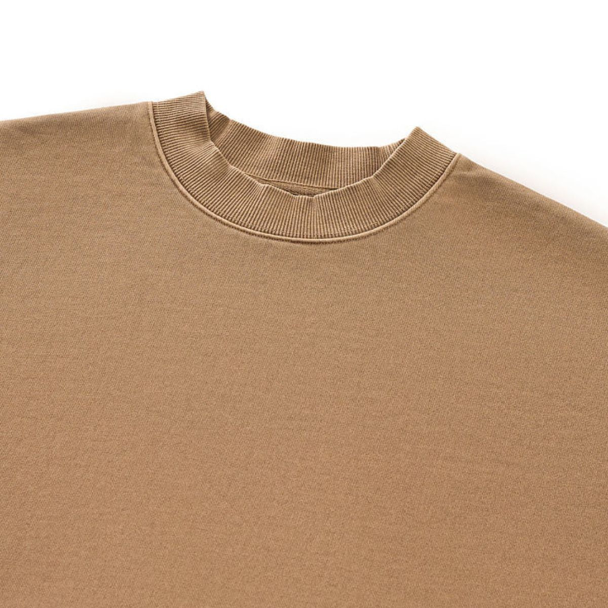 Heavyweight Cotton Washed Vintage Mid‑Length Sweatshirt