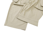 Loose Fit Curved Parachute Pants
