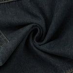 Washed Structured Heavy-Duty Straight-Leg Carpenter Jeans