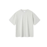 Camiseta destructiva de peso pesado con borde crudo de 10 oz
