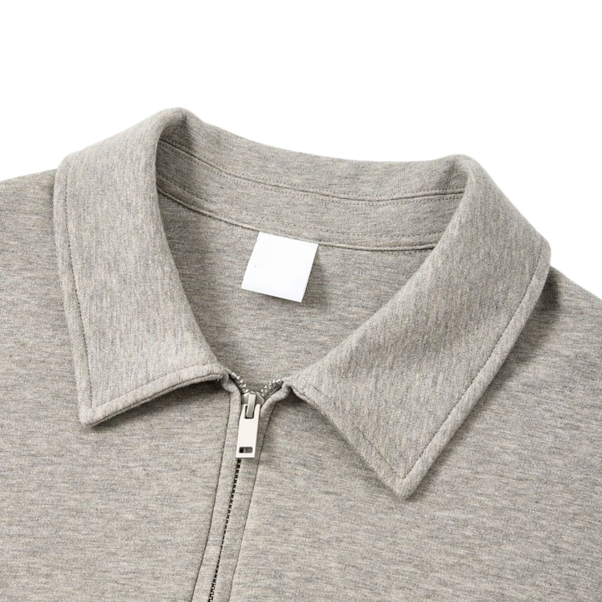 Quiet Luxury Old Money Half Zip Polo Sweatshirt