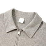 Quiet Luxury Old Money Half Zip Polo Sweatshirt