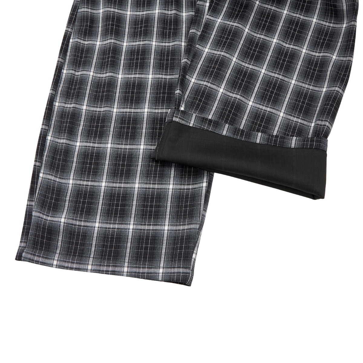 Vintage Hip-Hop Plaid High-Street Baggy Wide-Leg Trousers