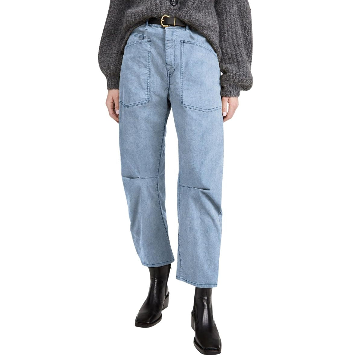 Vintage High Waisted Barrel Jeans