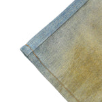Streetwear Washed Distressed Straight Leg Jeans